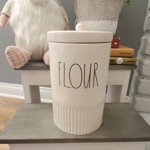 Rae Dunn flour canister